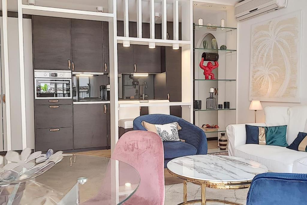 Appartement Style Architecte Proche De La Plage Канны Экстерьер фото